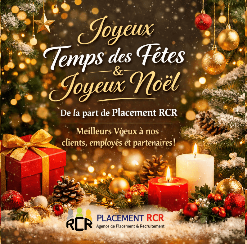 Joyeux Temps des Fêtes et Joyeux Noël